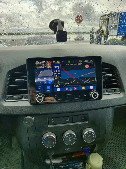 Автомагнитола RedPower 850 PRO 8/256 Гб 10 дюймов с крутилками (без рамки и проводки)