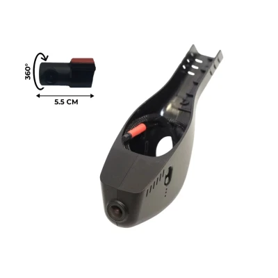 Штатный двухканальный видеорегистратор RedPower DVR-VAG6-G DUAL для Volkswagen и Skoda с датчиком дождя (2015+)