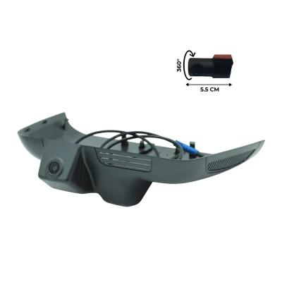 Штатный двухканальный видеорегистратор Redpower DVR-HON3-G DUAL для Hongqi HS5 (2019-2024) дорестайл