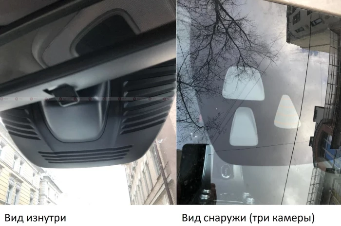 Штатный видеорегистратор RedPower DVR-VOL4-G для Volvo XC60 с тремя камерами