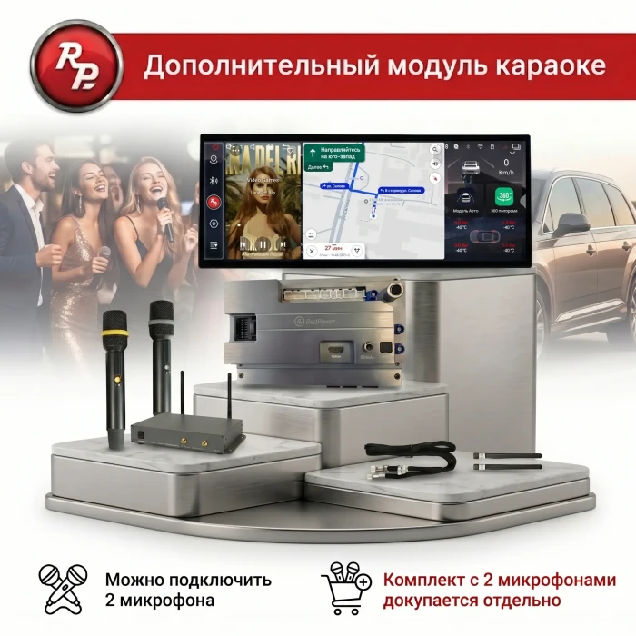 Автомагнитола RedPower KATANA 850PRO 8/256 Гб 12,3 дюйма Audi Style (без рамки и проводки)