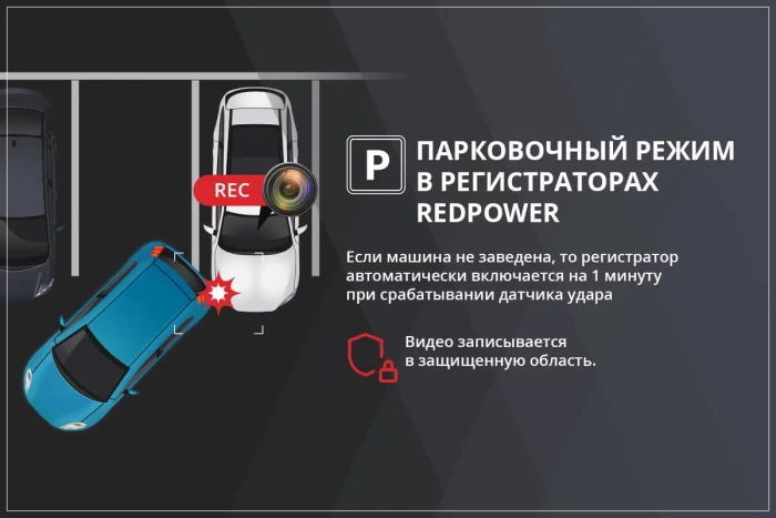 Штатный видеорегистратор RedPower DVR-GAC-G для GAC GS8 (2021-2025) дорест