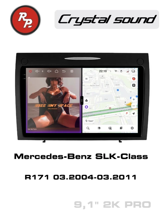 Автомагнитола RedPower 85370PRO для Mercedes-Benz SLK-Class R171 (03.2004-03.2011)